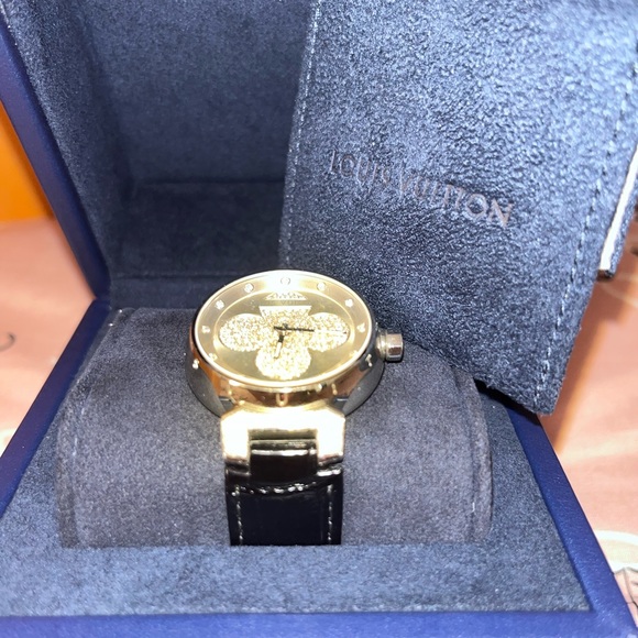 LOUIS VUITTON TAMBOUR DIAMONDS💎💎💎 WATCH - Picture 4 of 13